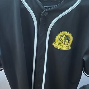 Black Baseball Jersey